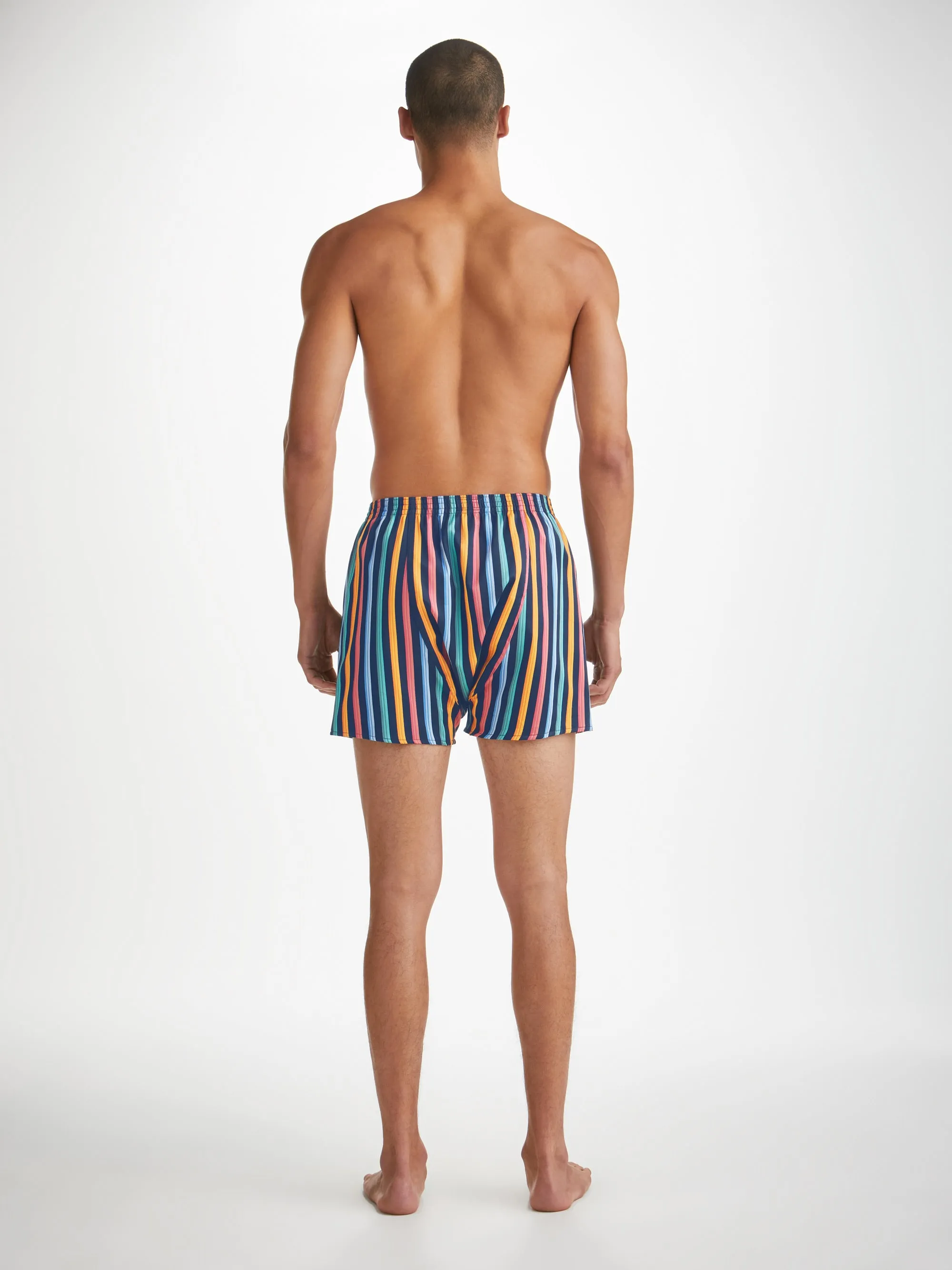 Men's Classic Fit Boxers Wellington 56 Cotton Multi sold by Derek Rose product image thumbnail 4