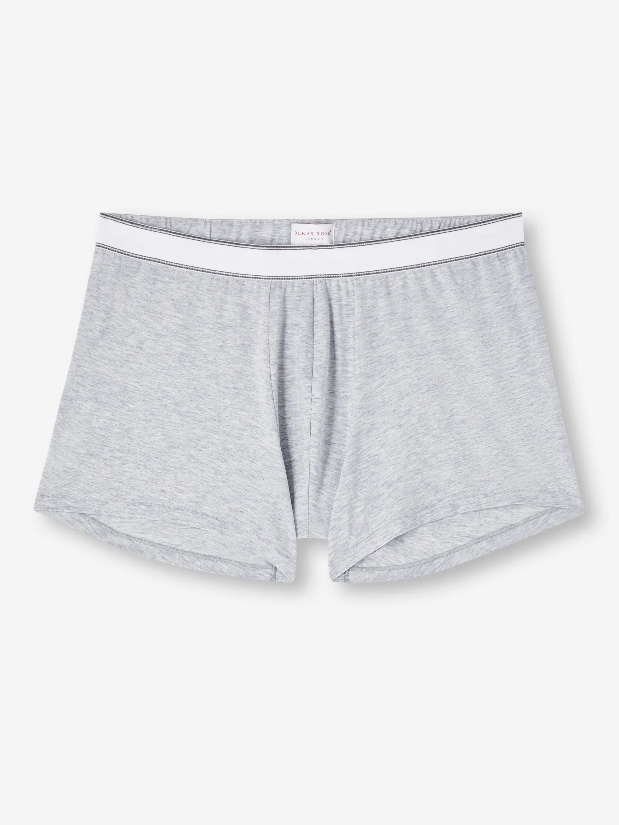 Men's Boxer Briefs Ethan Micro Modal Stretch Silver Marl sold by Derek Rose product image thumbnail 2