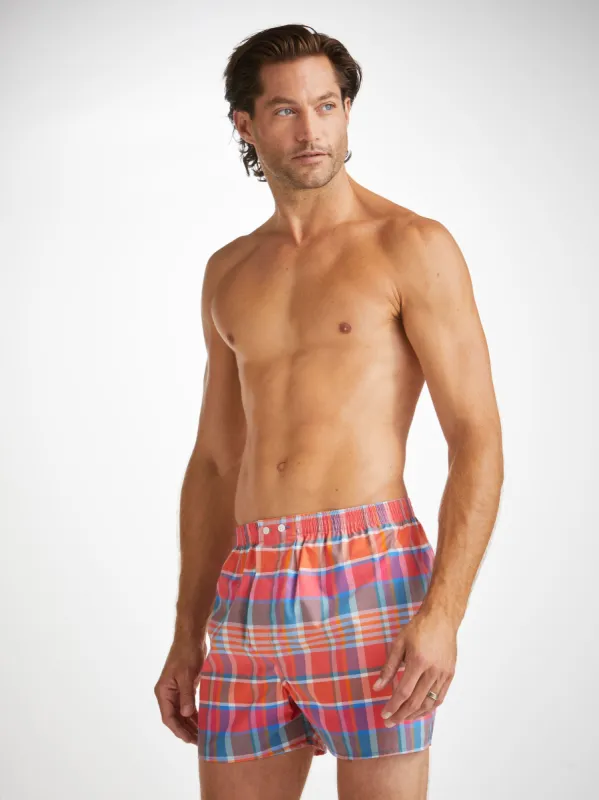 Men's Classic Fit Boxers Barker 36 Cotton Multi sold by Derek Rose