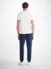 Men's T-Shirt Basel Micro Modal Stretch White sold by Derek Rose