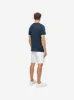 Men's T-Shirt Riley Pima Cotton Navy sold by Derek Rose