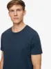 Men's T-Shirt Riley Pima Cotton Navy sold by Derek Rose