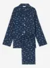 Men's Classic Fit Pyjamas Nelson 99 Cotton Batiste Navy sold by Derek Rose