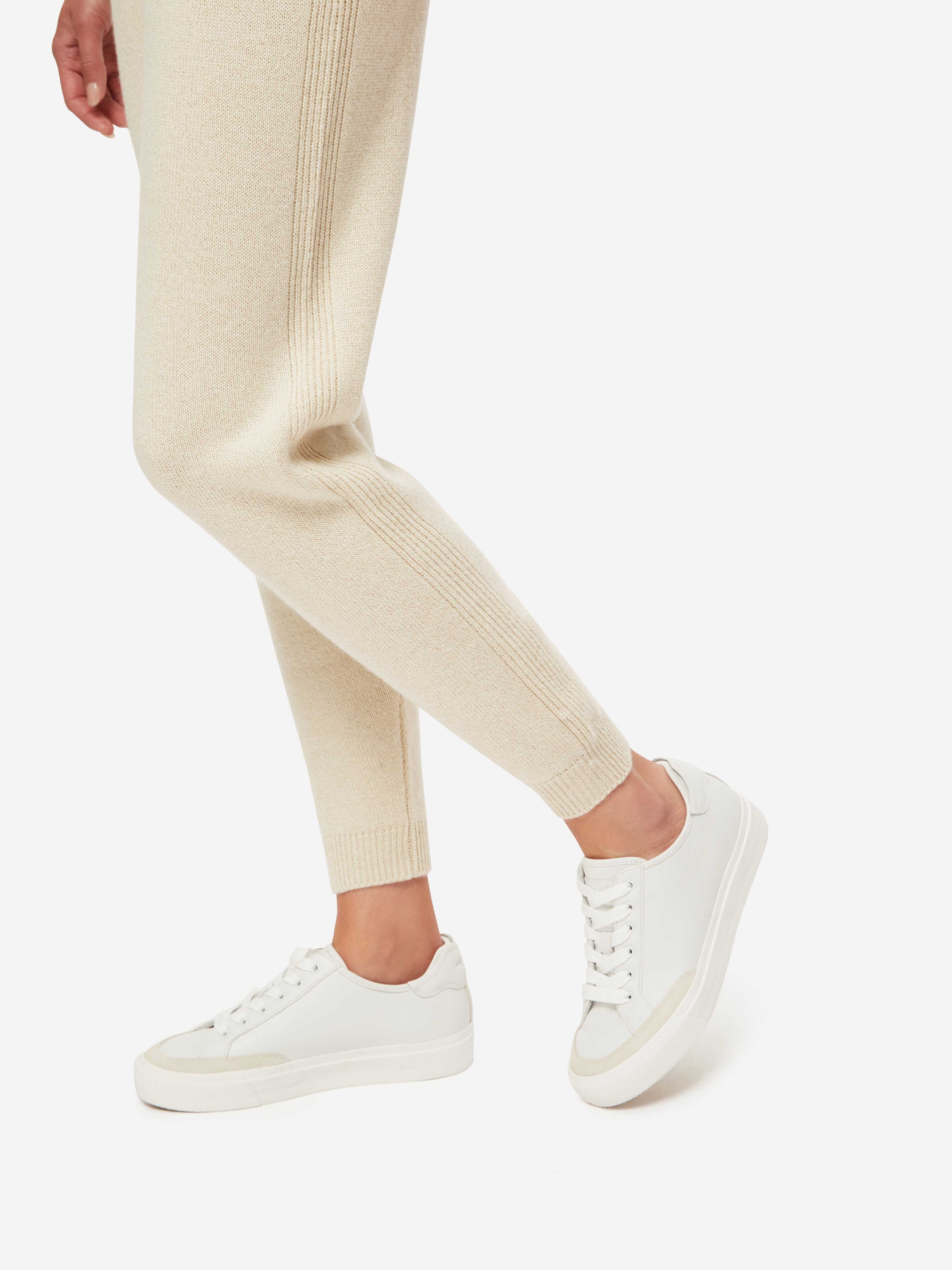 Women's Track Pants Daphne Cashmere Cream sold by Derek Rose product image thumbnail 6