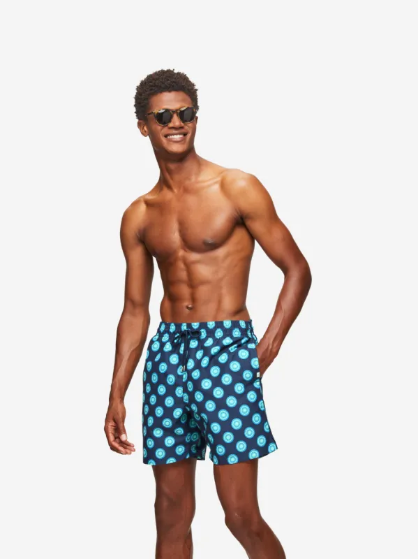 Men's Swim Shorts Tropez 14 Navy sold by Derek Rose