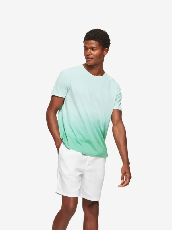 Men's T-Shirt Rufus 4 Pima Cotton Mint sold by Derek Rose