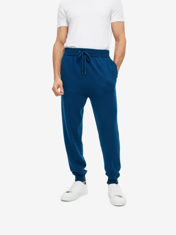 Men's Track Pants Finley Cashmere Ocean Blue sold by Derek Rose