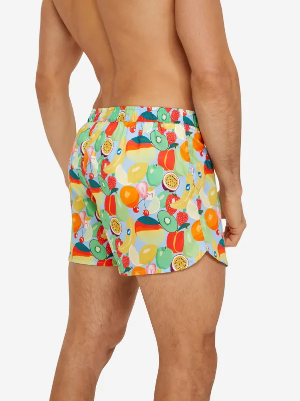 Men's Modern Fit Boxers Ledbury 49 Cotton Batiste Multi sold by Derek Rose