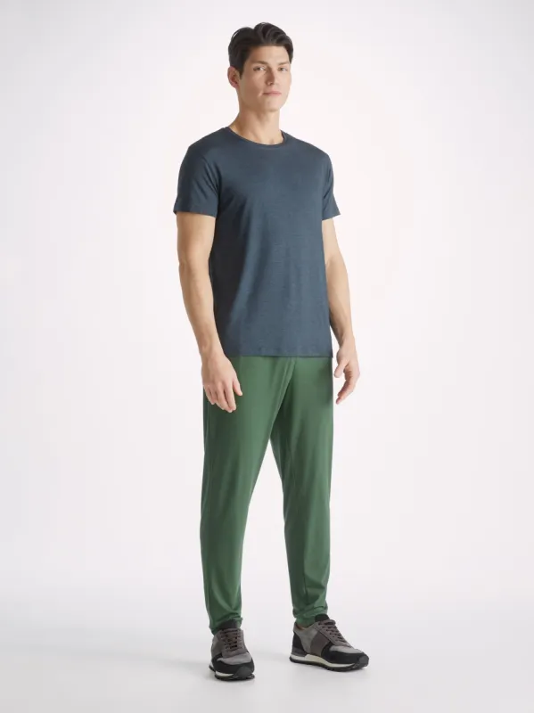 Men's Track Pants Basel Micro Modal Stretch Hunter Green sold by Derek Rose