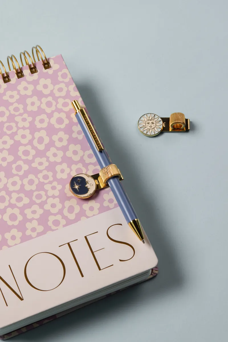 Set of 2 Pen Clips - Celestial sold by DesignWorks Ink product image thumbnail 2