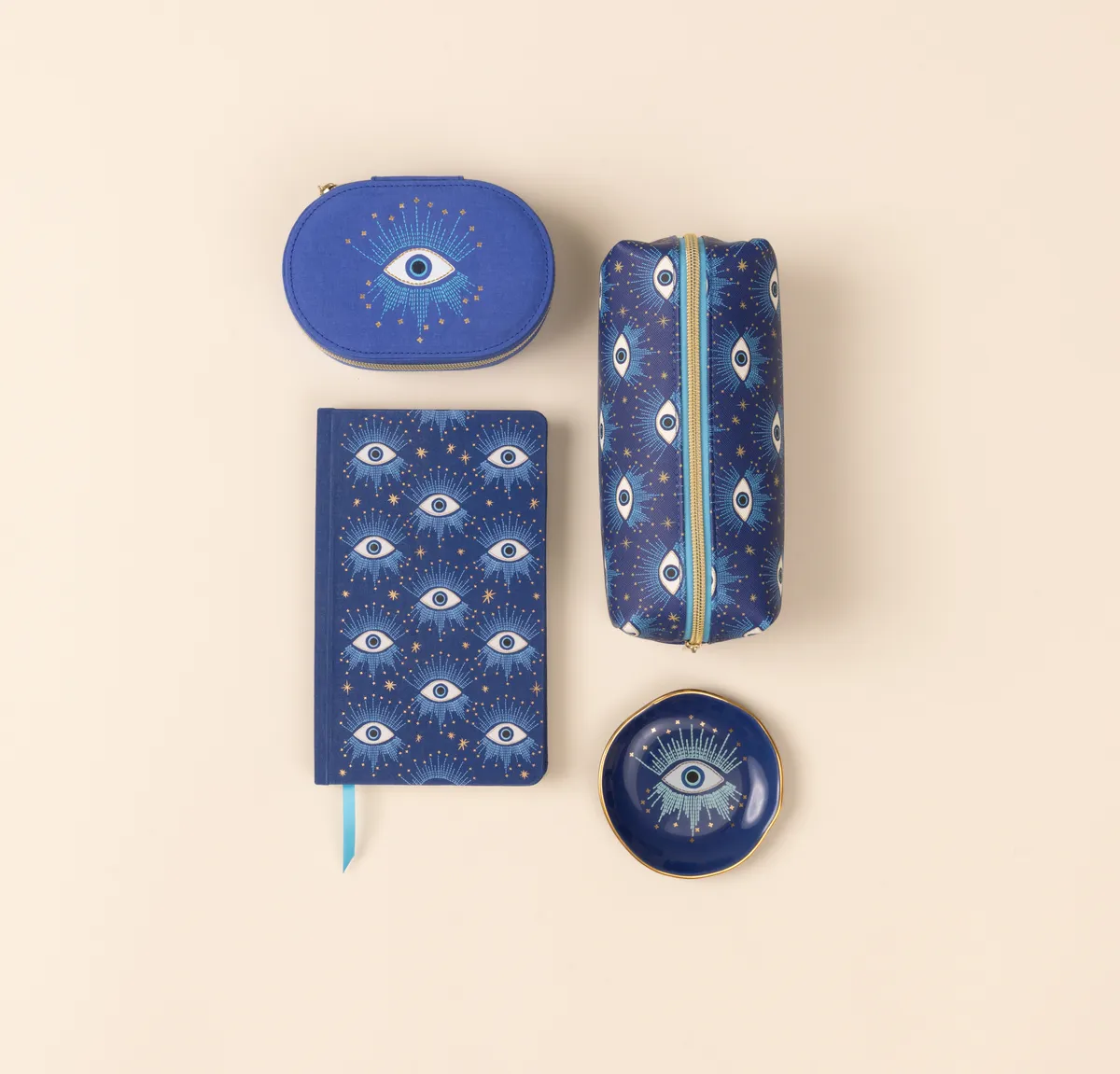 Vegan Leather Pouch - Starry Eyed sold by DesignWorks Ink product image thumbnail 2