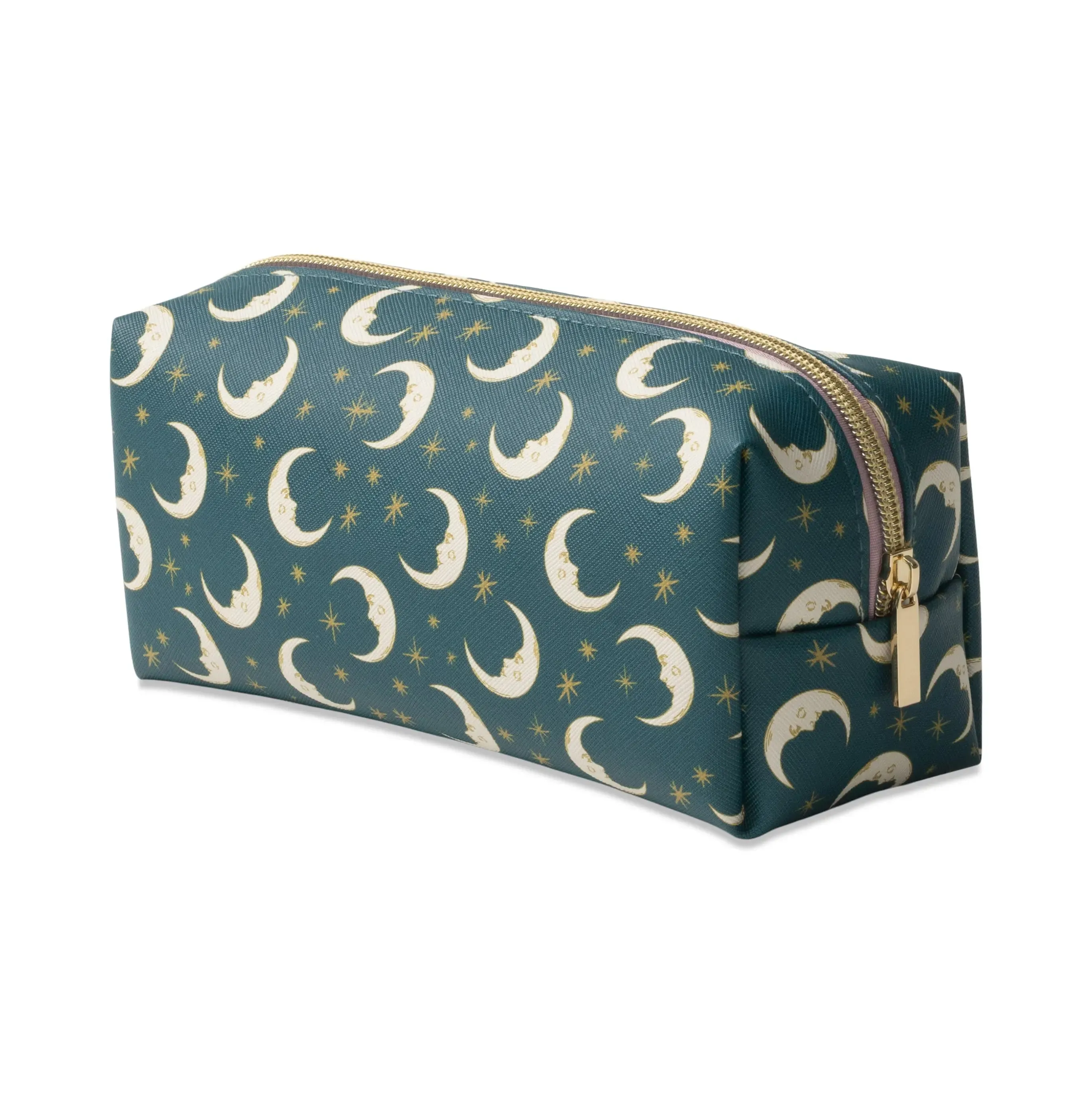 Vegan Leather Pouch - Teal Moon sold by DesignWorks Ink
