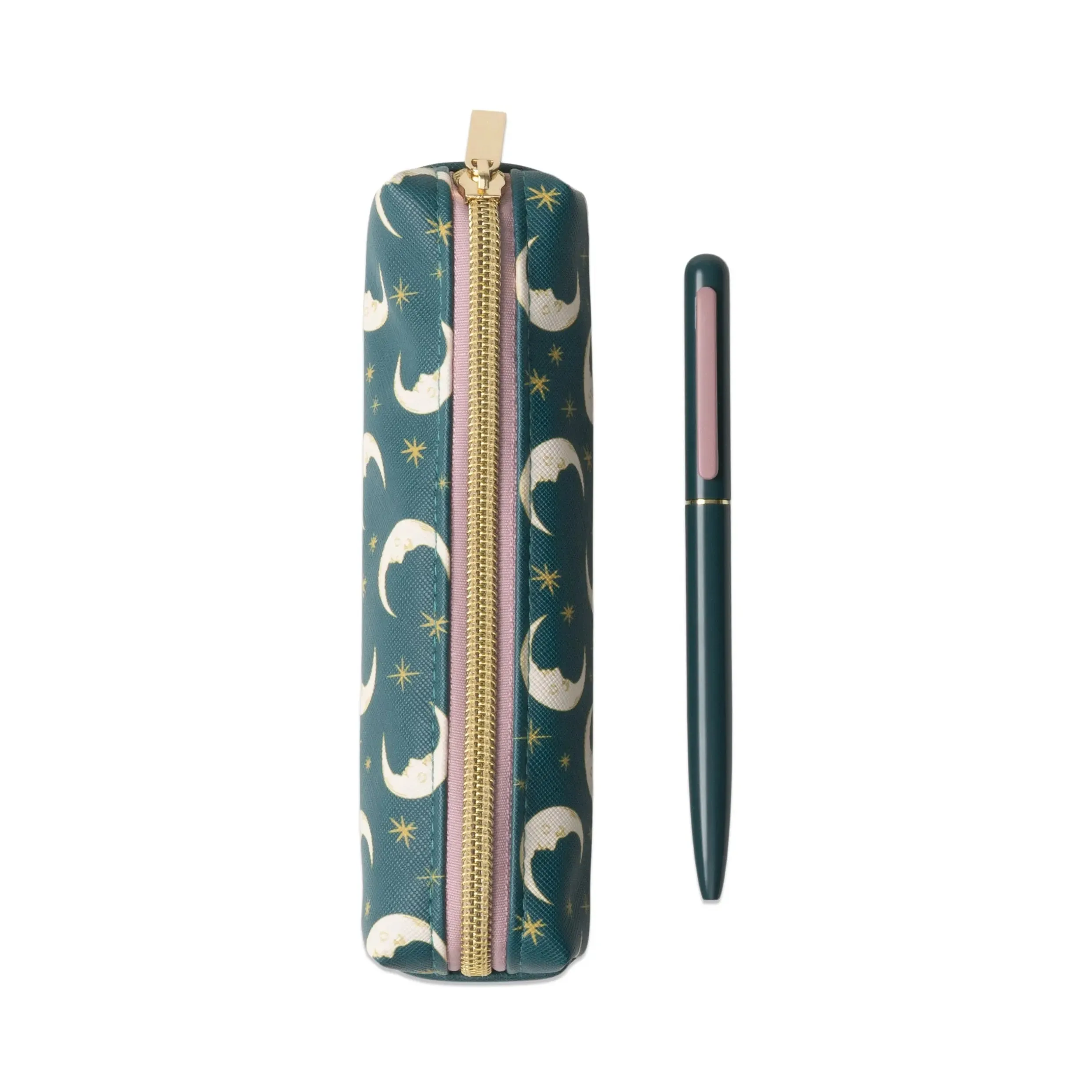 Pen & Pouch Set - Teal Moon sold by DesignWorks Ink
