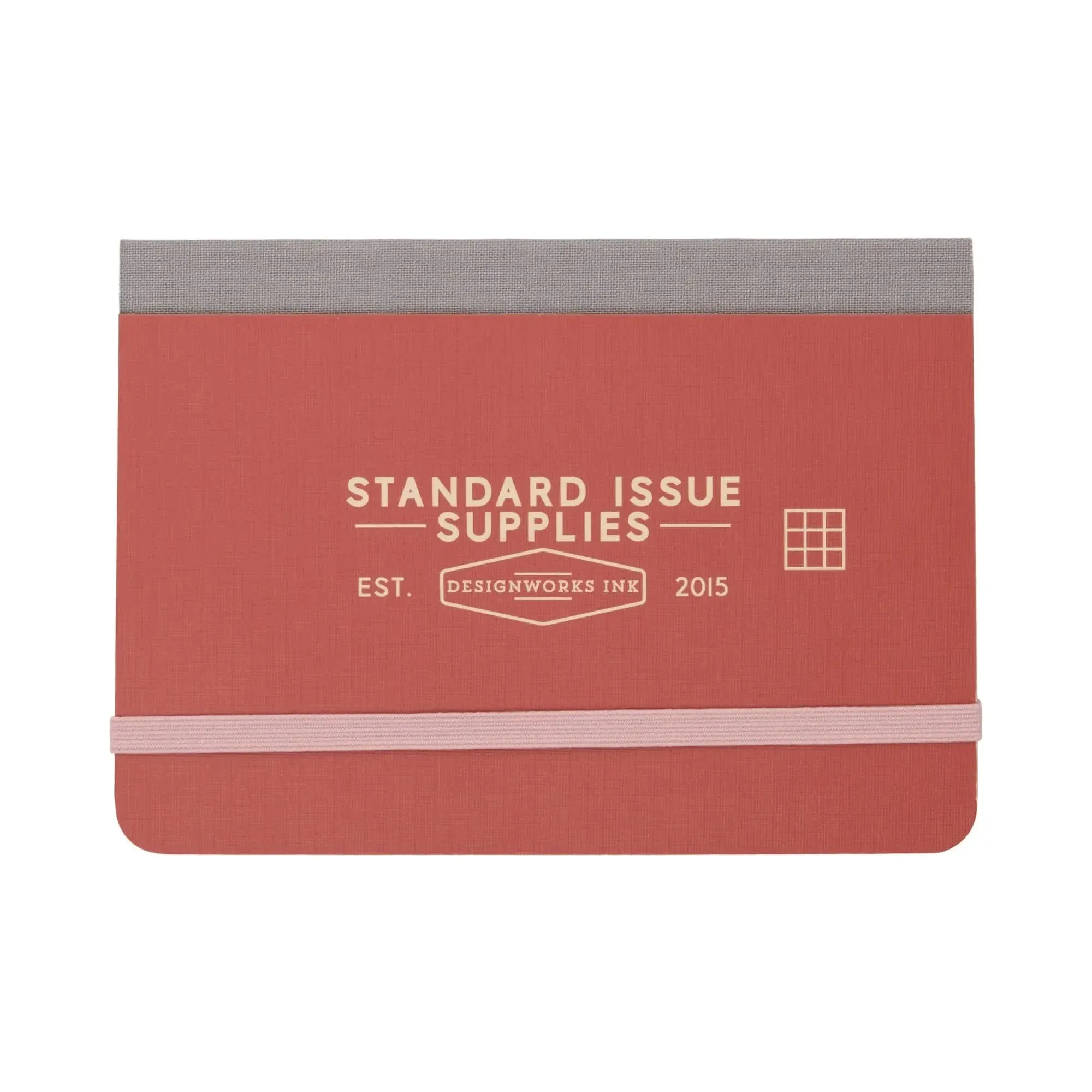 Standard Issue Pocket Journal - Rosewood + Blush sold by DesignWorks Ink