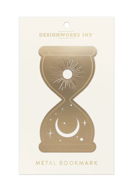 Metal Bookmark - Hourglass sold by DesignWorks Ink
