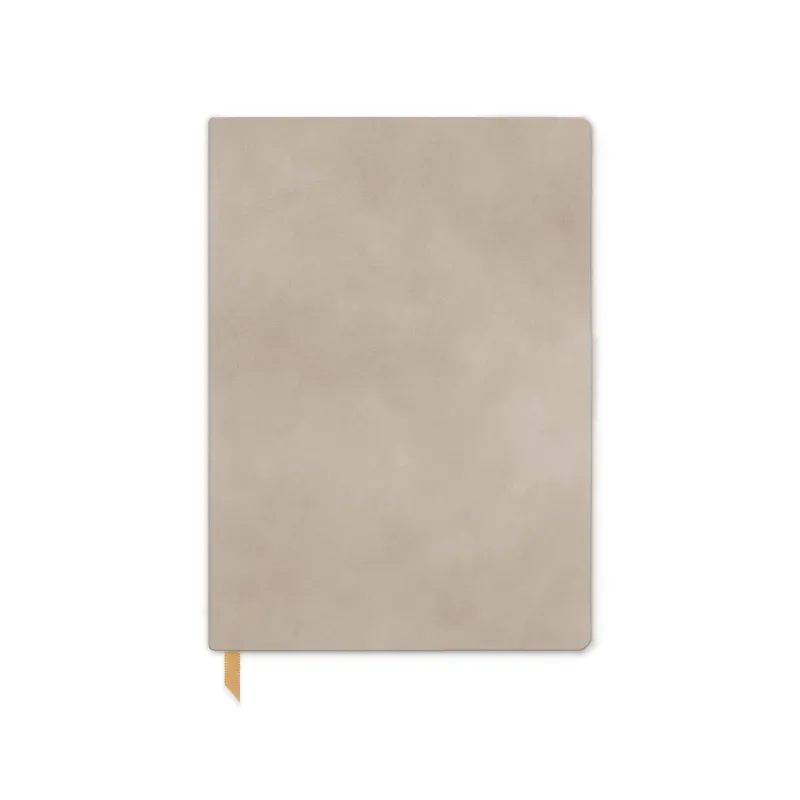 Vegan Suede Journal - Mushroom made by DesignWorks Ink