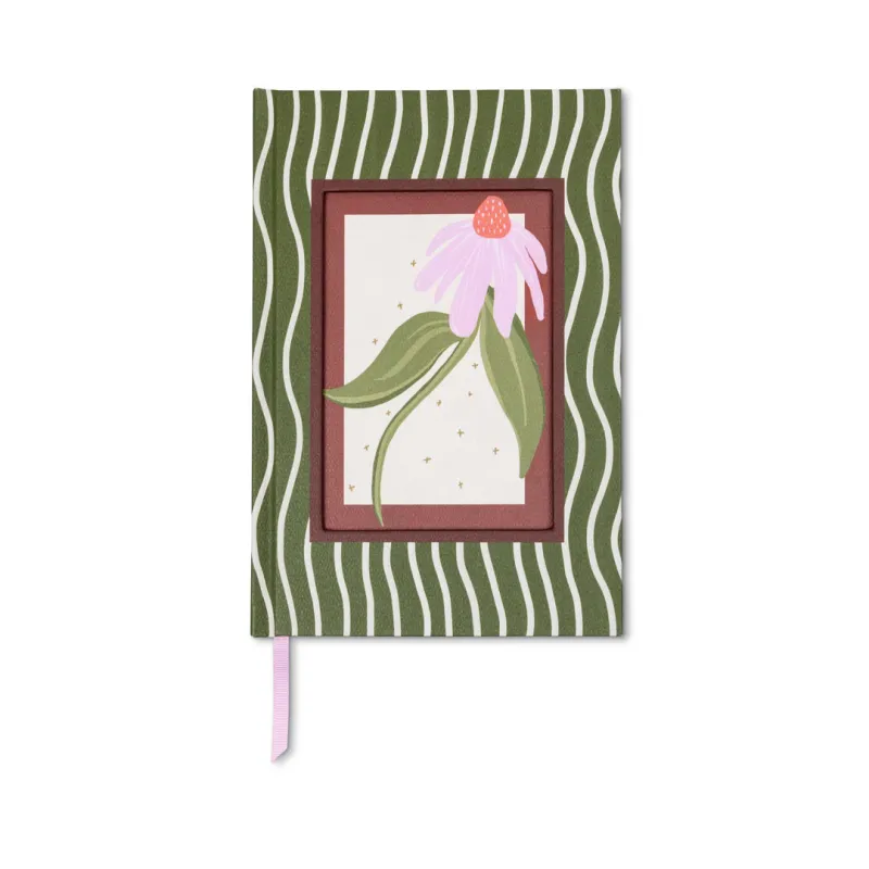 Framed Floral Journal - Coneflower made by DesignWorks Ink
