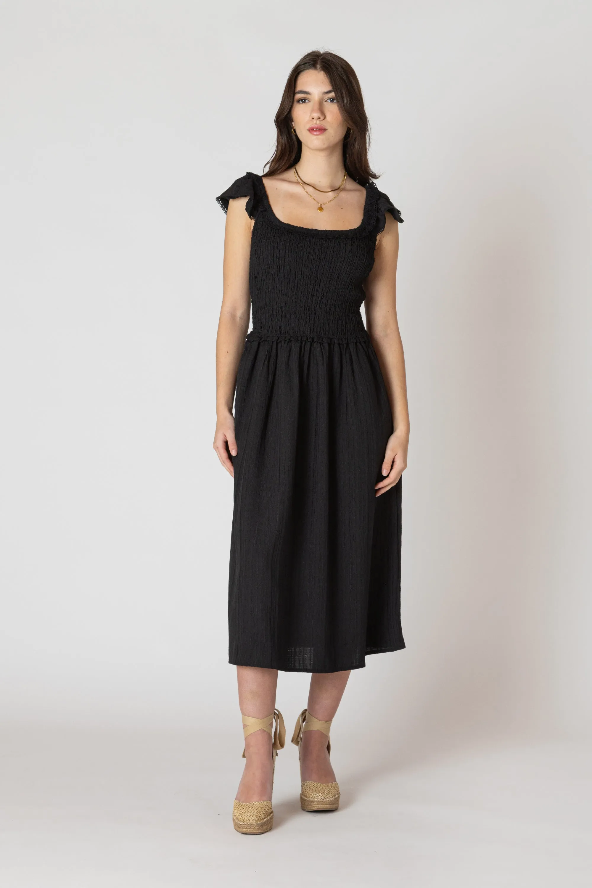 Smocked Bodice Dress sold by Dex