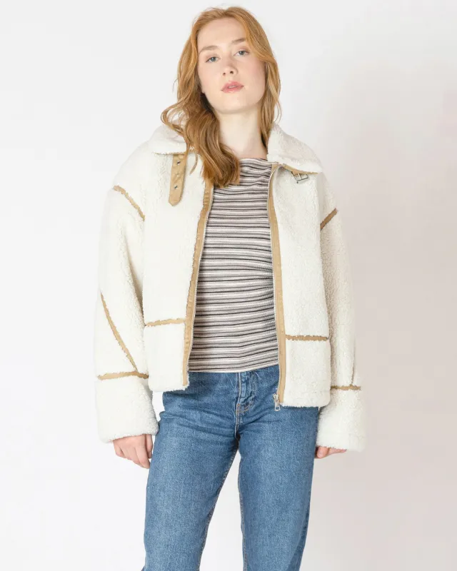 CONTRAST DETAIL FLEECE JACKET 2629510 sold by Dex