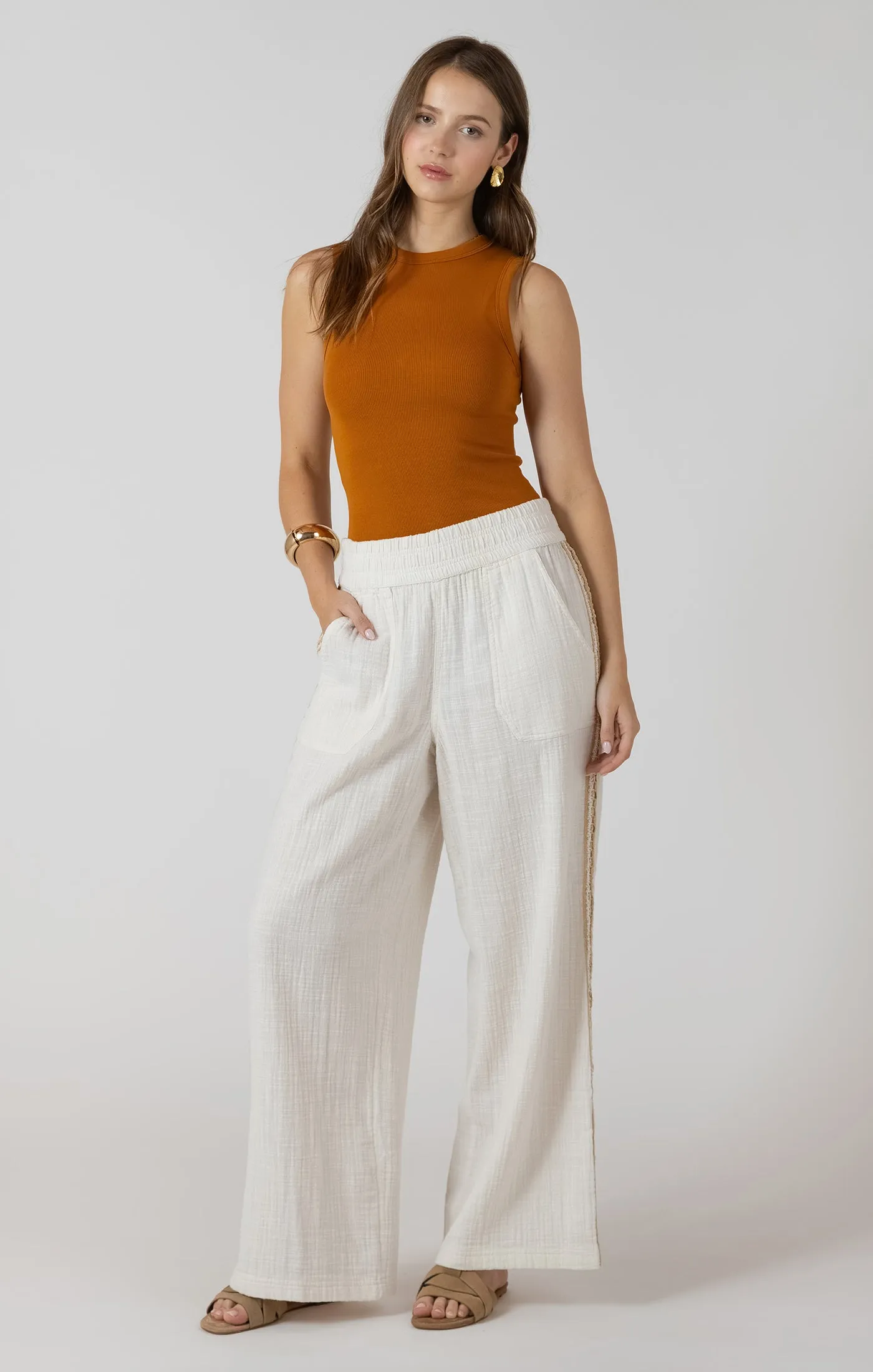 RIBBED TANK sold by Dex