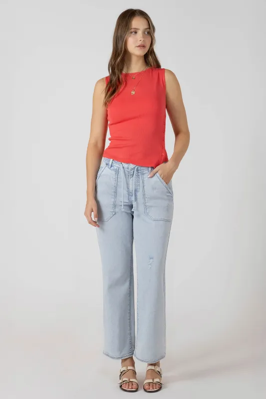 Relaxed Stretch Twill Pant made by Dex