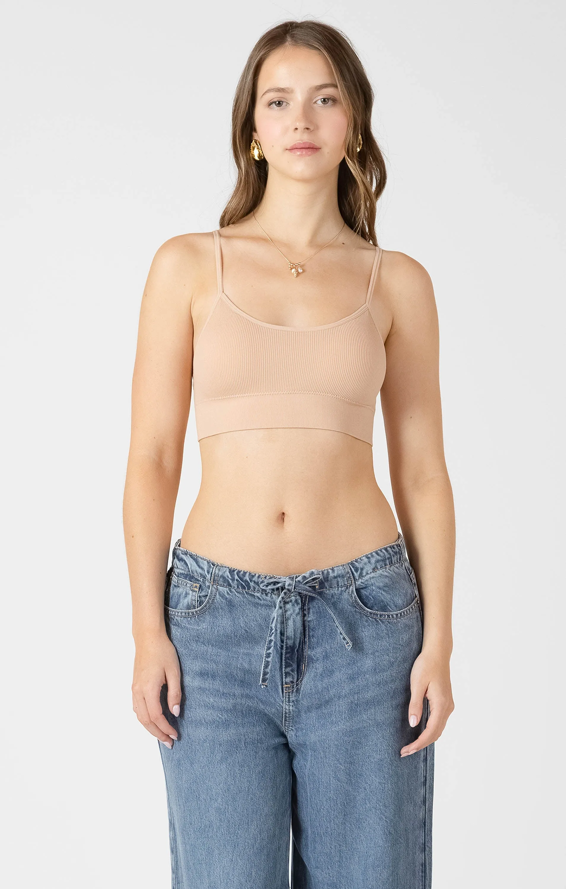 Seamless Padded Bralette sold by Dex product image thumbnail 4