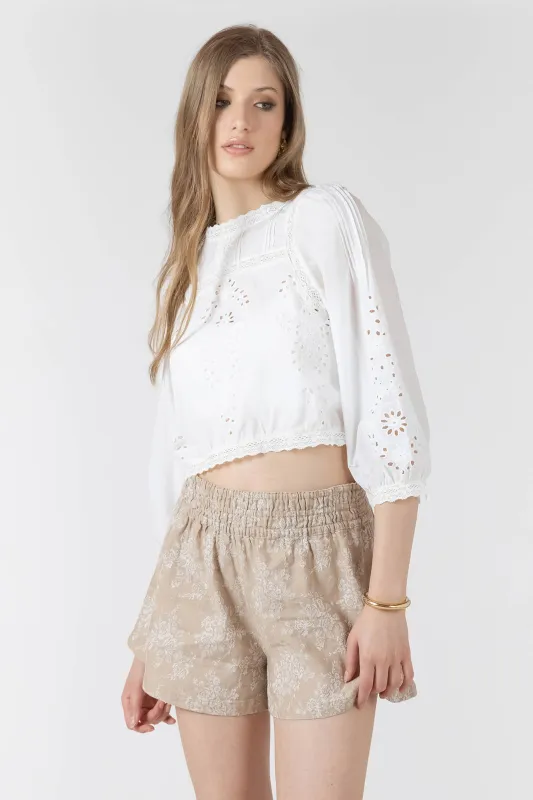 Lace Detailed Blouse made by Dex