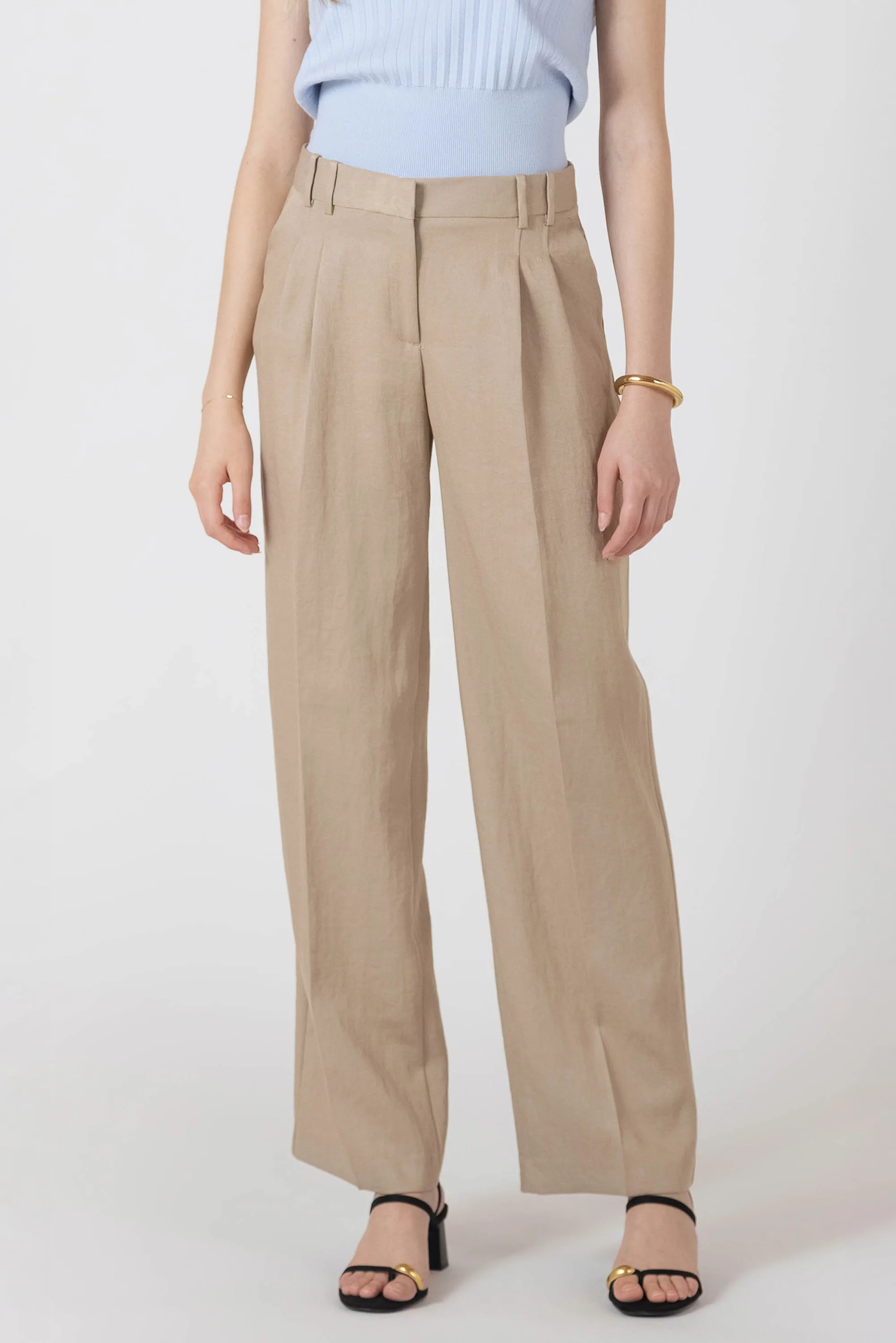 Pleat Detail Straight Pant sold by Dex product image thumbnail 2