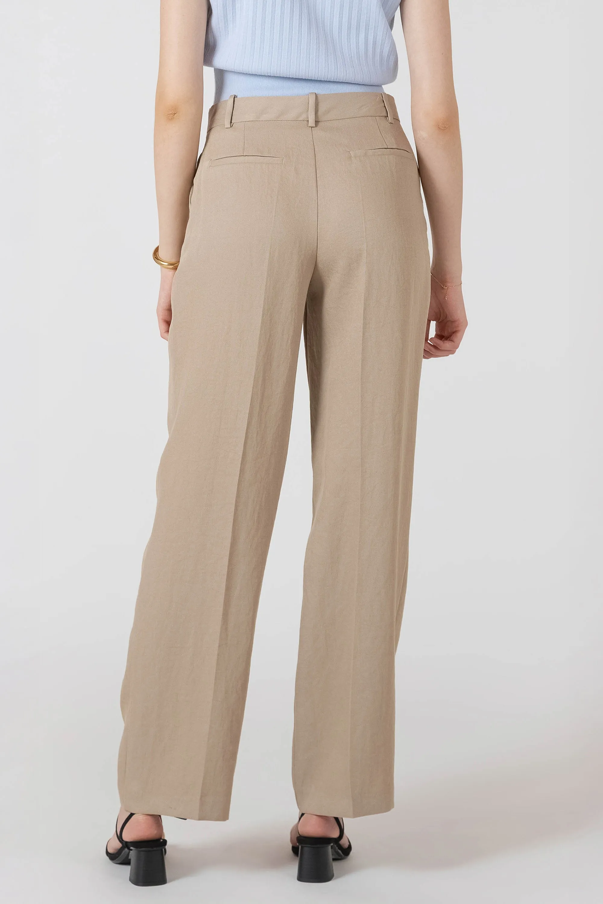 Pleat Detail Straight Pant sold by Dex product image thumbnail 3