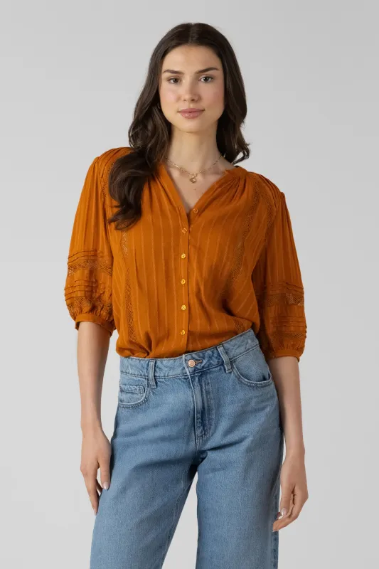 Pintuck Blouse made by Dex
