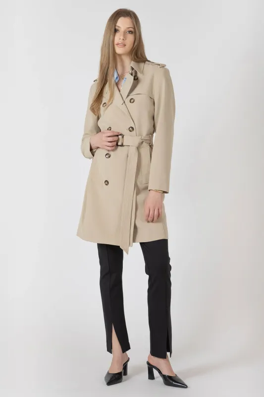 Belted Trench made by Dex