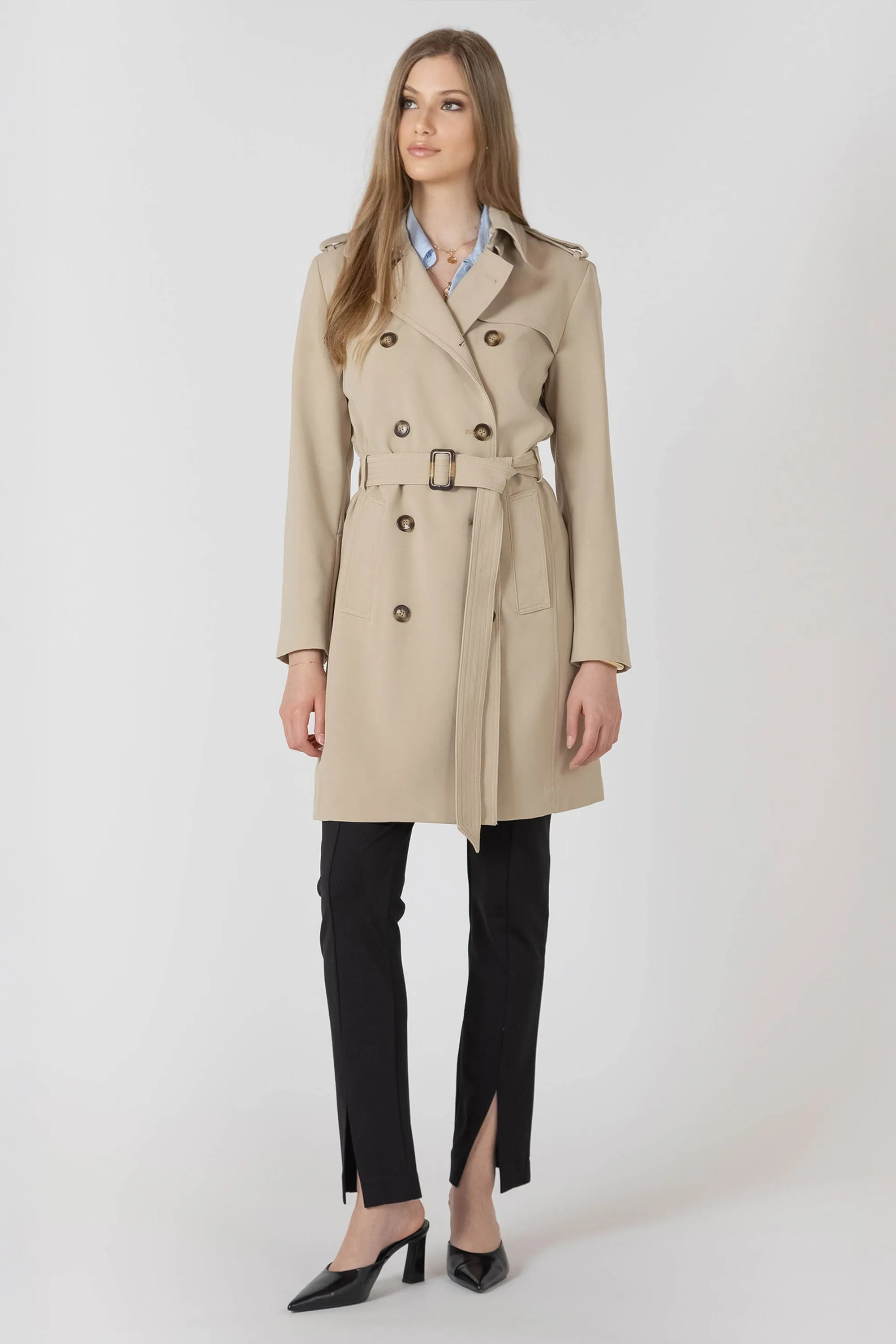 Belted Trench sold by Dex product image thumbnail 3
