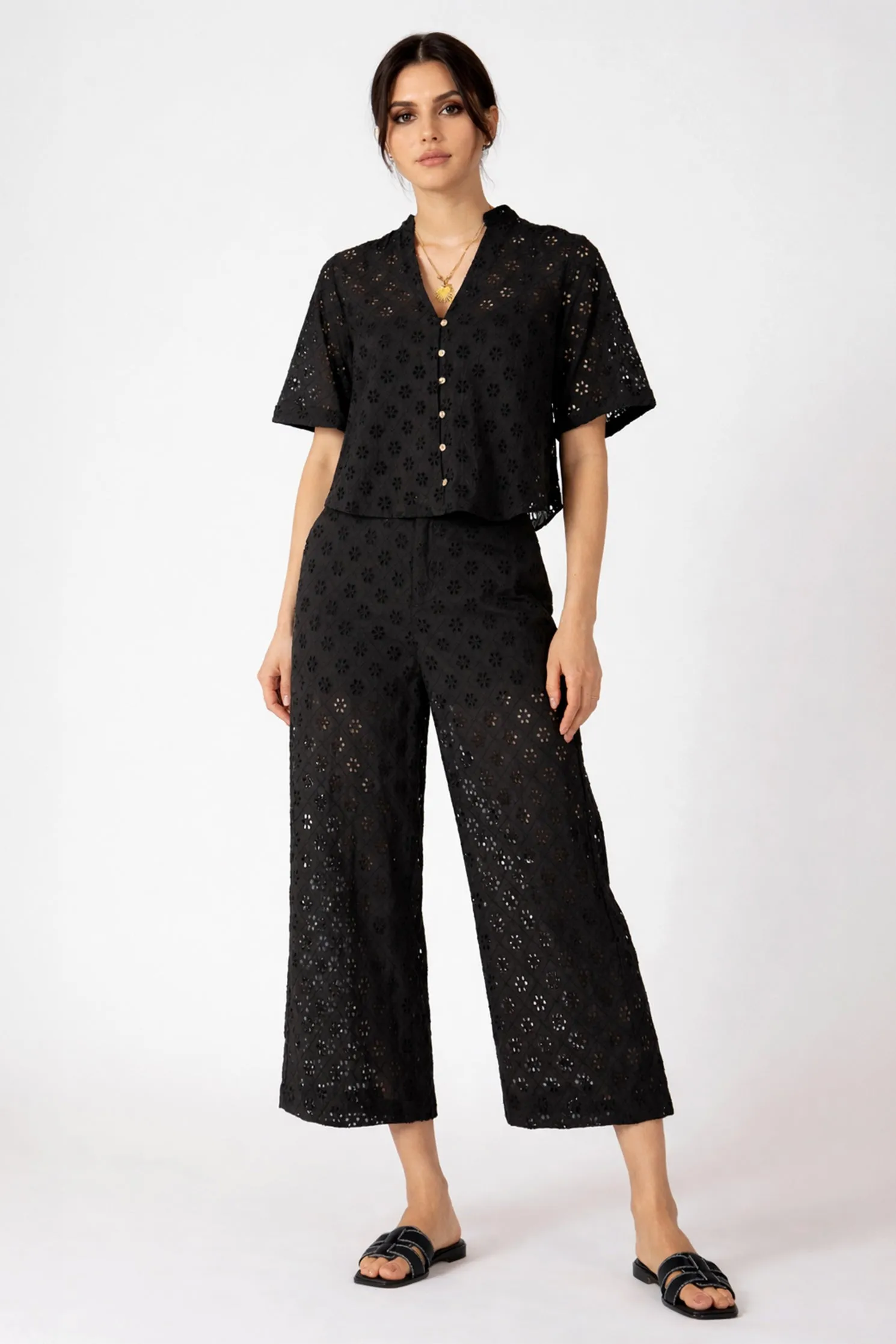 Cutwork Embroidery Blouse sold by Dex product image thumbnail 3