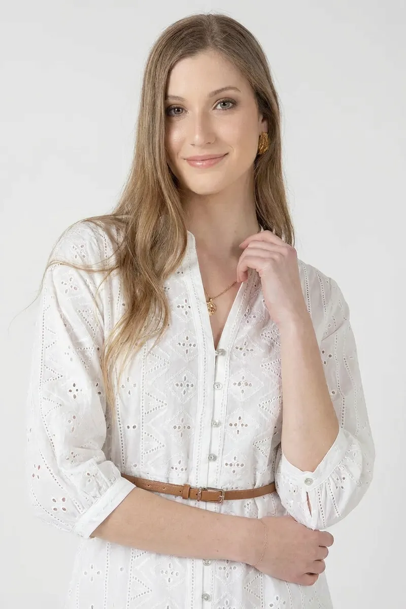 Ls Embroidered Dress sold by Dex product image thumbnail 3