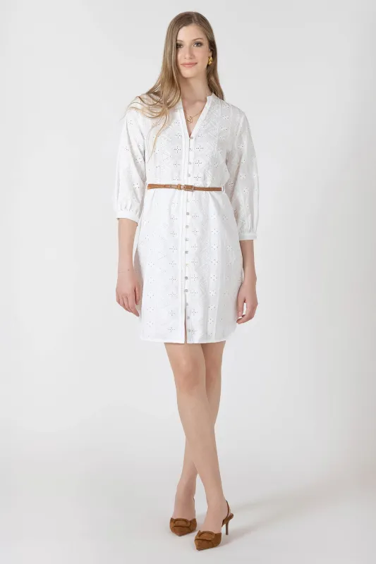 Ls Embroidered Dress made by Dex