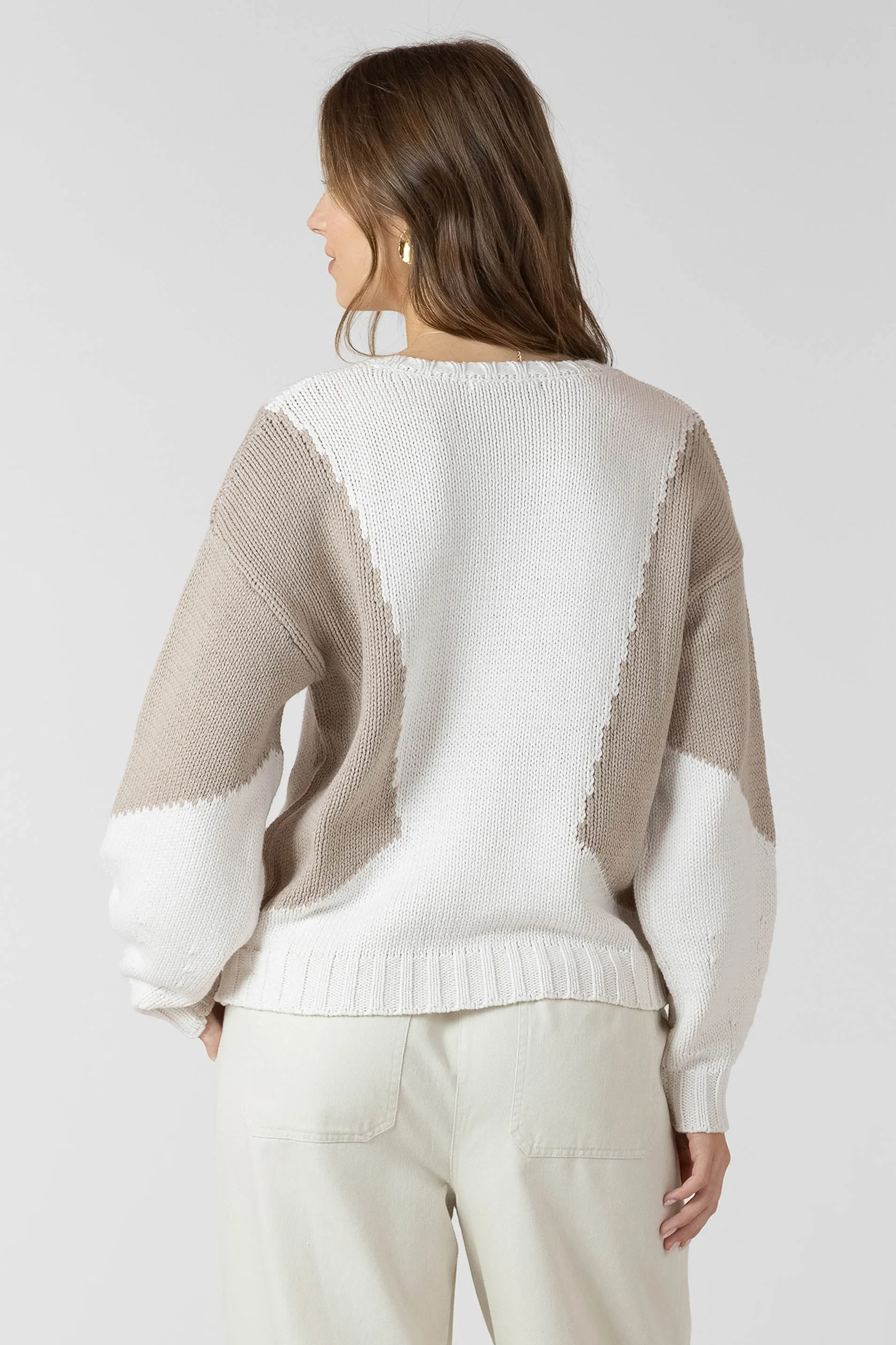 Colorblock Crewneck Sweater sold by Dex product image thumbnail 2