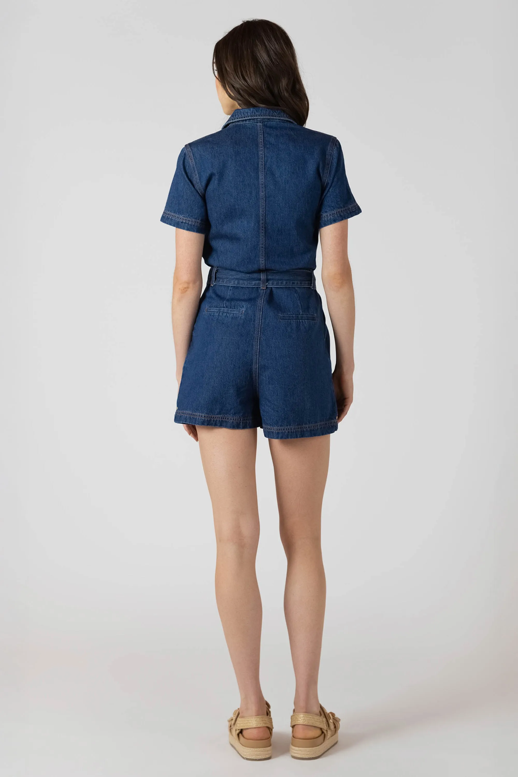 Belted Utility Romper sold by Dex product image thumbnail 2