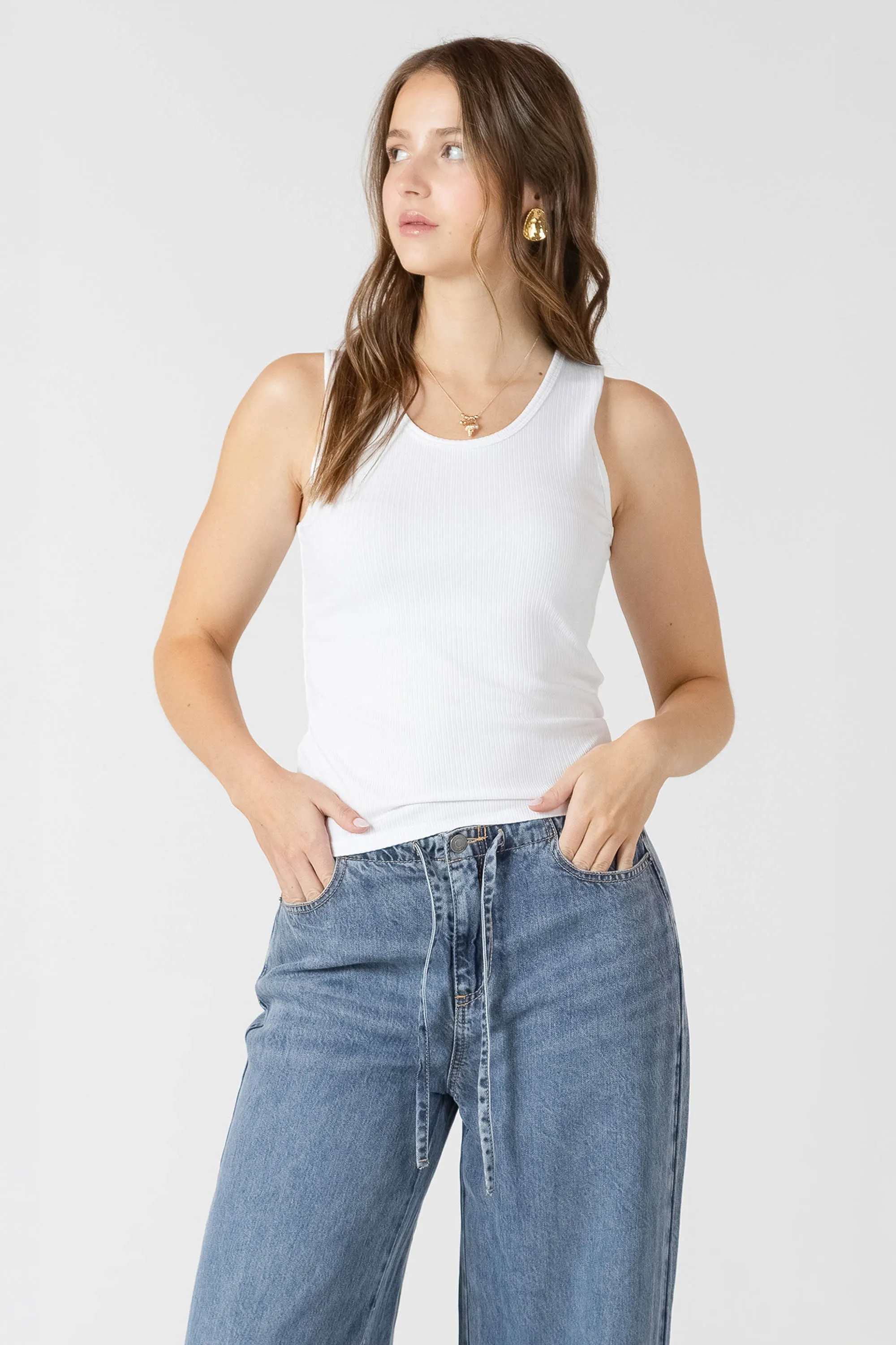 Ribbed Tank sold by Dex product image thumbnail 4