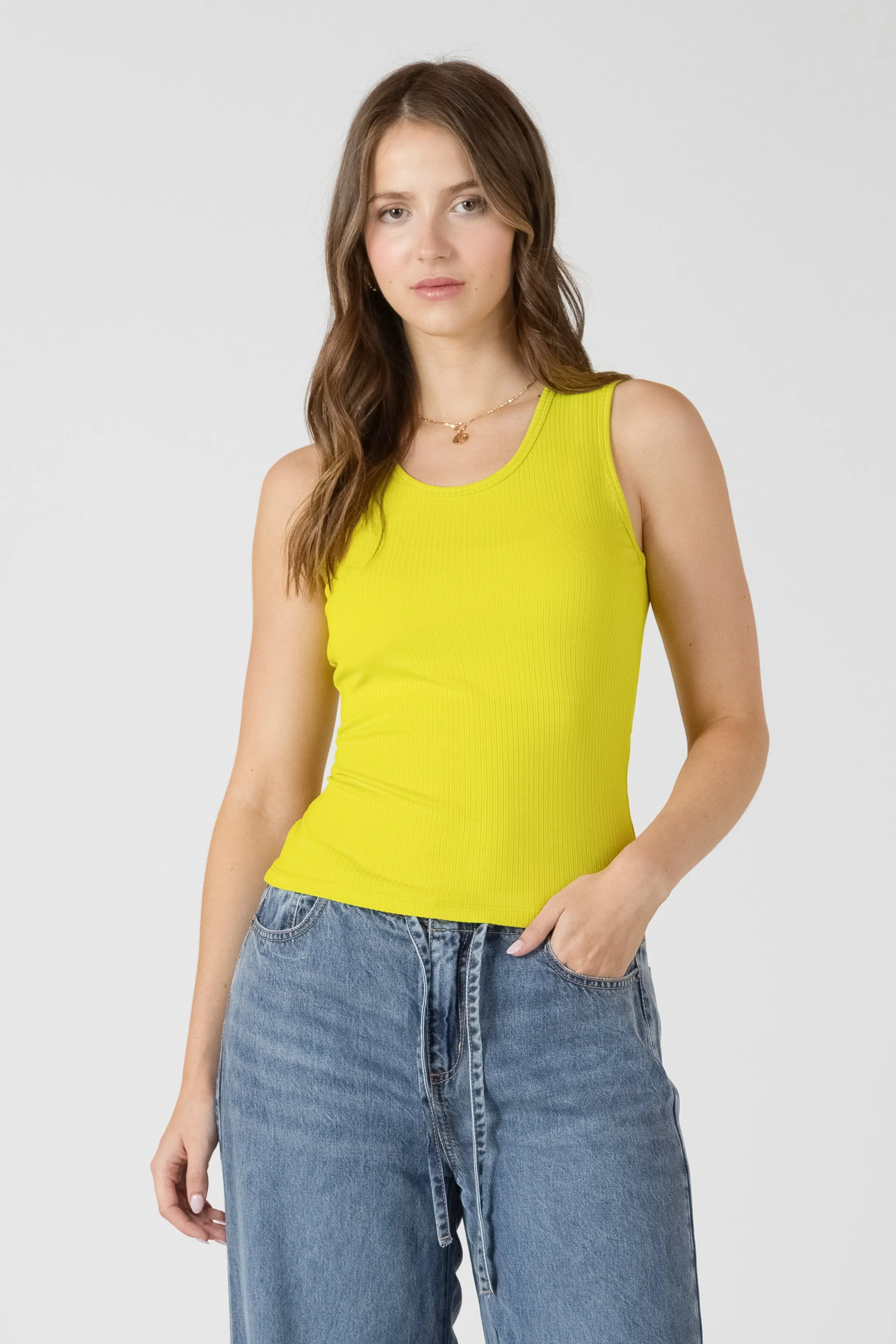 Ribbed Tank sold by Dex