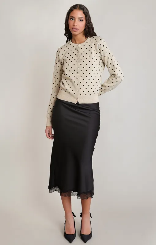Satin Lace Skirt made by Dex