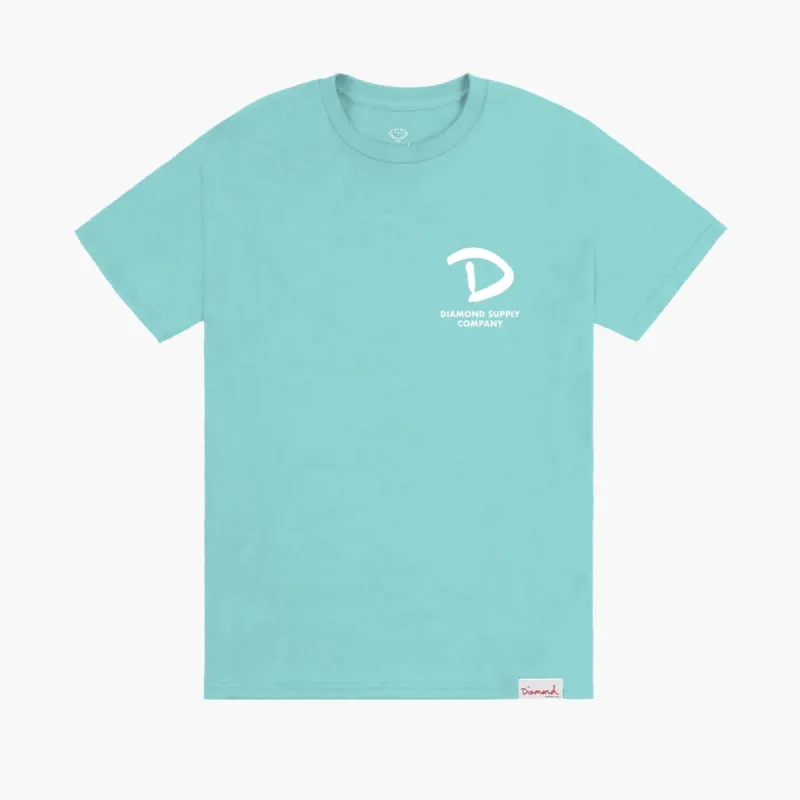 D Supply Tee - DIAMOND BLUE sold by Diamond Supply Co.