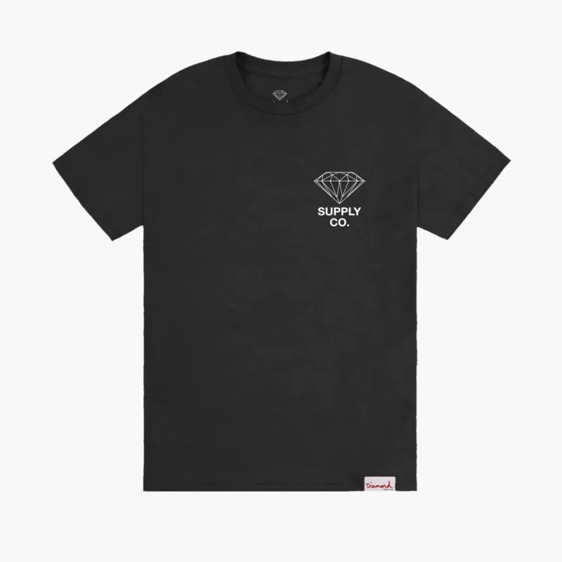 Supply Co. Tee - BLACK sold by Diamond Supply Co.