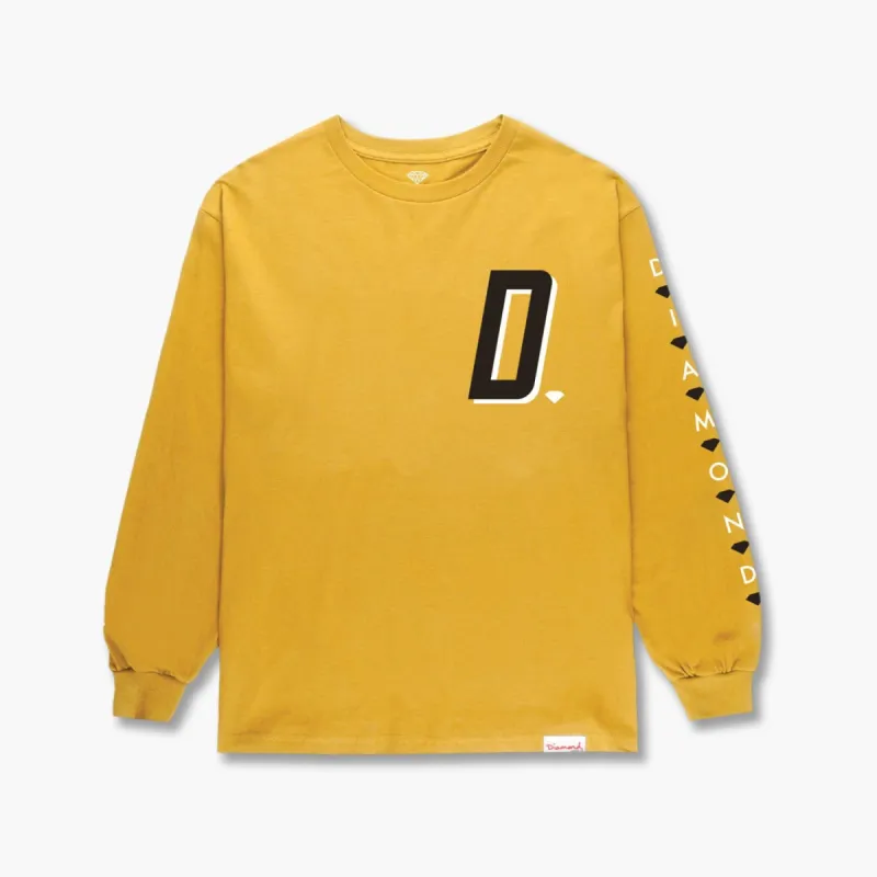 Big Diamond LS Tee - GOLD sold by Diamond Supply Co.