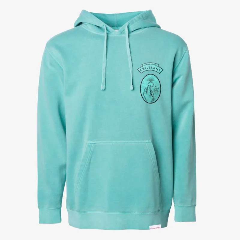 Brilliant Hoodie - DIAMOND BLUE sold by Diamond Supply Co.