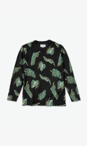 Tropical Paradise Longsleeve Tee - Black sold by Diamond Supply Co.