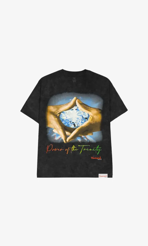 POWER OF TRINITY TEE - MINERAL sold by Diamond Supply Co.