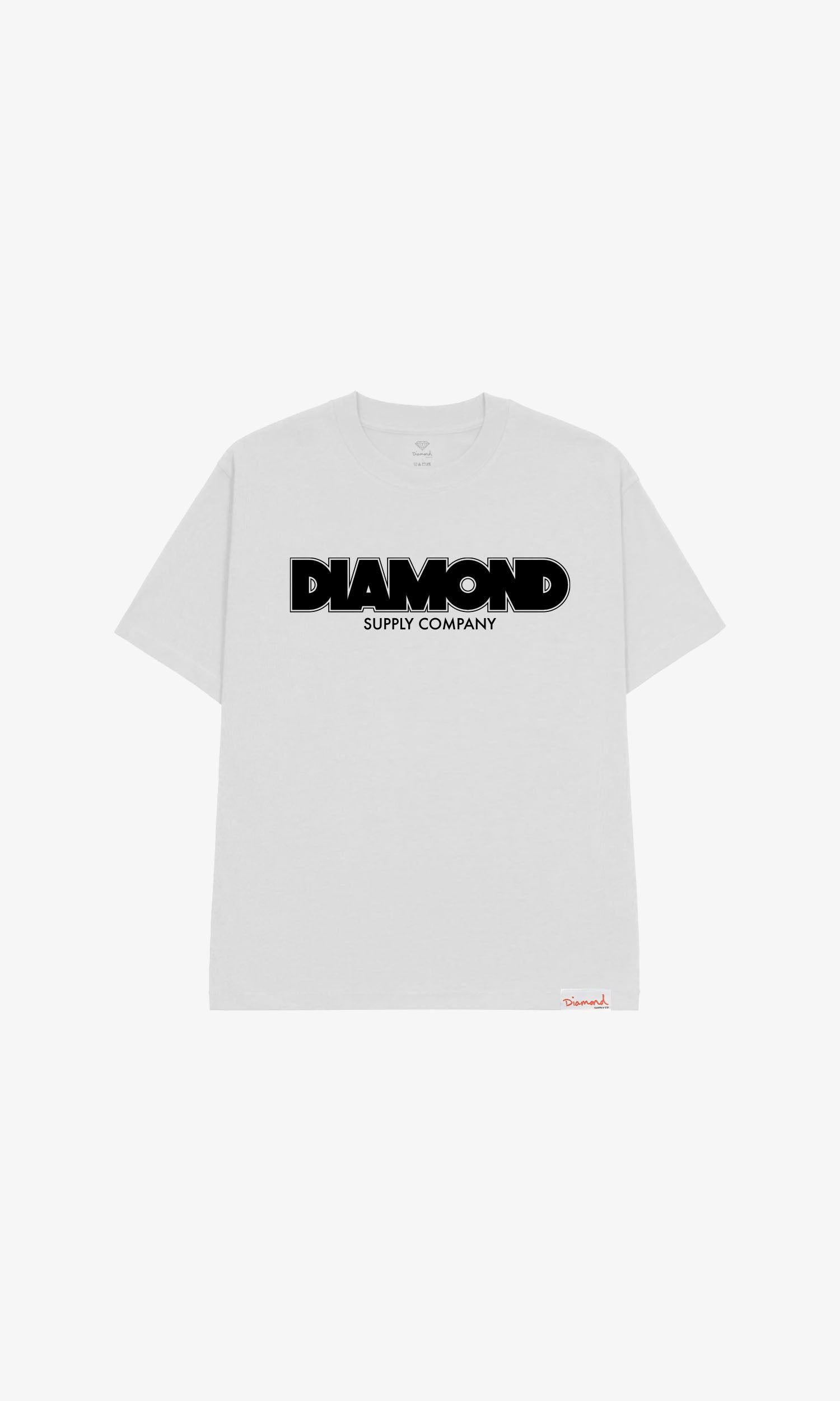 DIAMOND UNITED TEE - WHITE sold by Diamond Supply Co.
