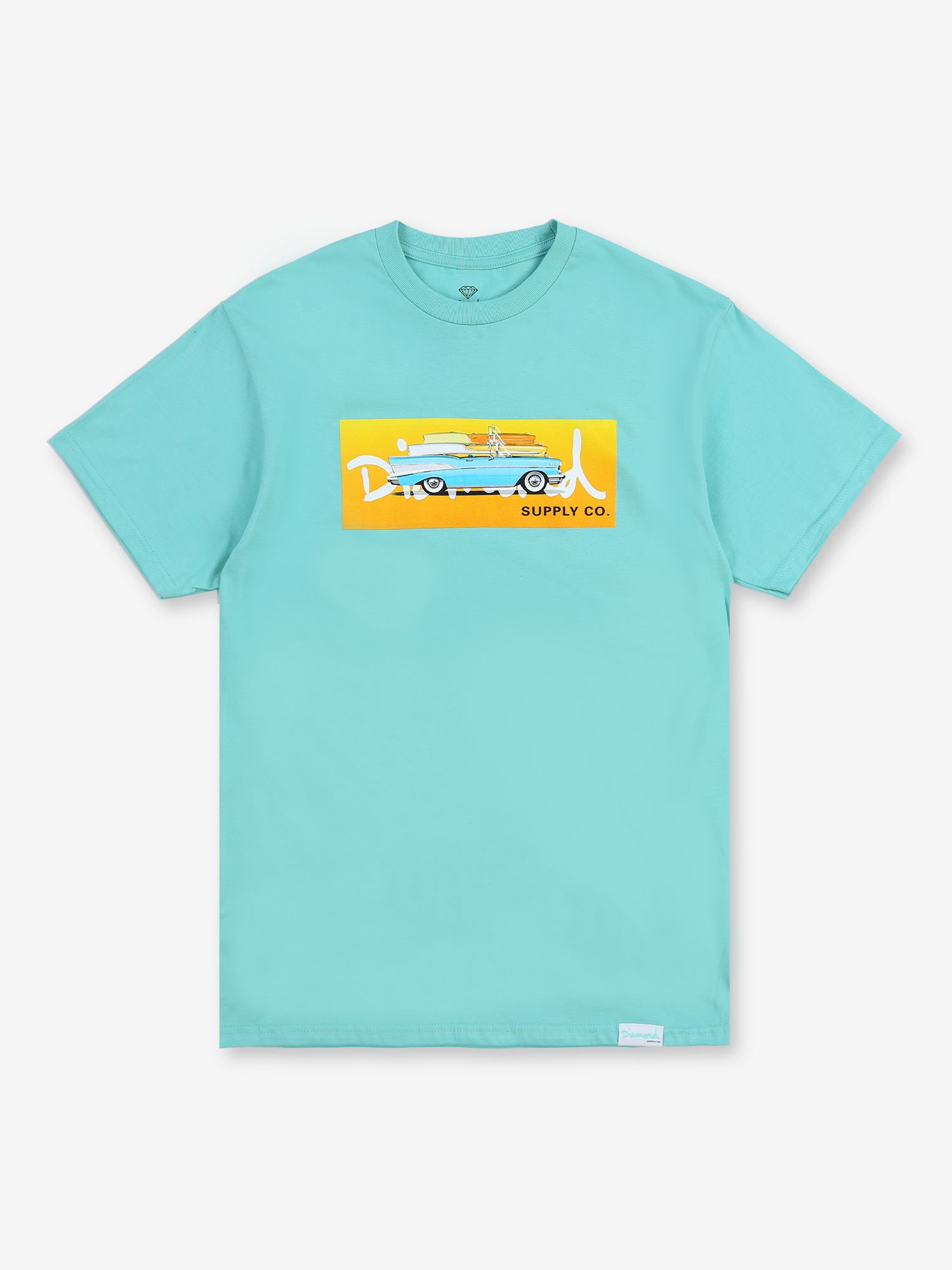 CHEVY BEL AIR TEE - DBLU sold by Diamond Supply Co.