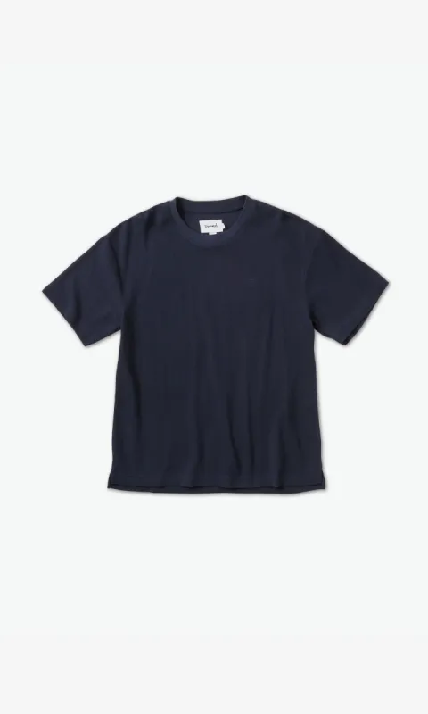 Brilliant Oversized Knit Tee - Navy sold by Diamond Supply Co.