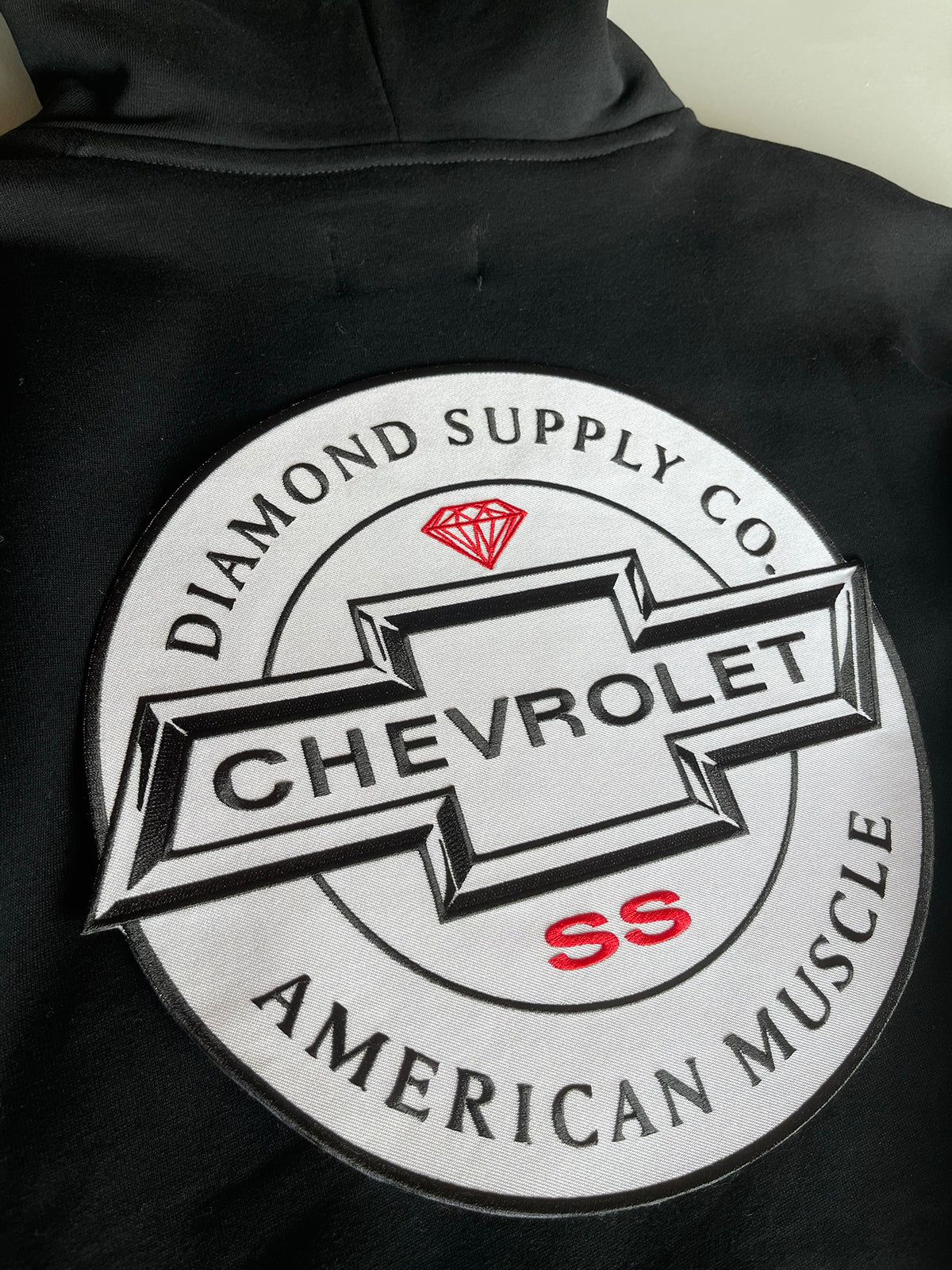 AMERICAN MUSCLE HOODIE - BLACK sold by Diamond Supply Co. product image thumbnail 3